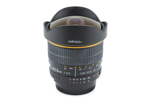 Walimex 8mm f3.5 Pro AE CS - Lens