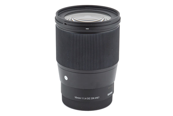 Sigma 16mm f1.4 DC DN Contemporary - Lens – Kamerastore