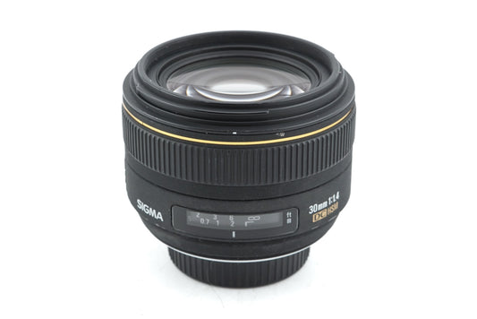 Sigma 30mm f1.4 EX DC HSM - Lens