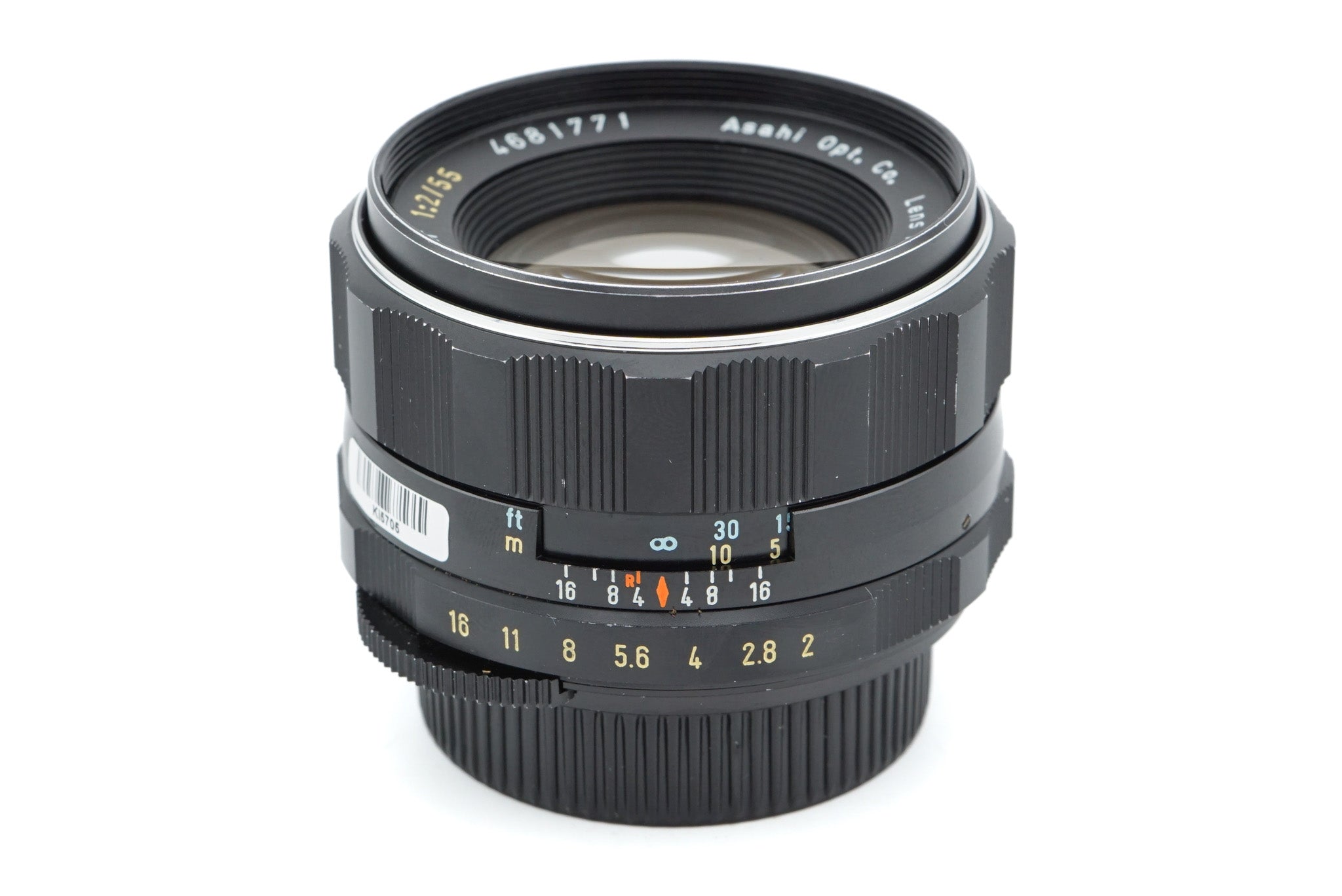 PENTAX Super Takumar 55mm f1.8 前期型 42496 Pentax 55mm f1.8 Super-Multi-Coated Takumar - Lens – Kamerastore