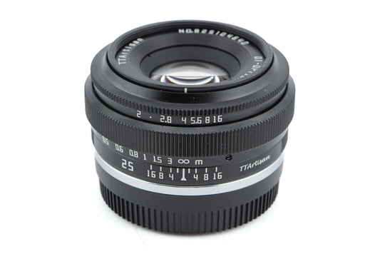 TTArtisan 25mm f2 DJ-Optical - Lens