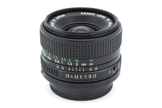 Canon 28mm f2.8 FDn - Lens