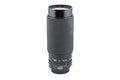 Samyang 75-300mm f4.5-5.6 MC Auto Zoom - Lens