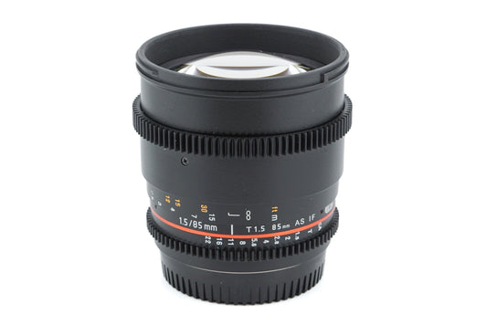 Samyang 85mm T1.5 AS IF UMC Cine - Lens