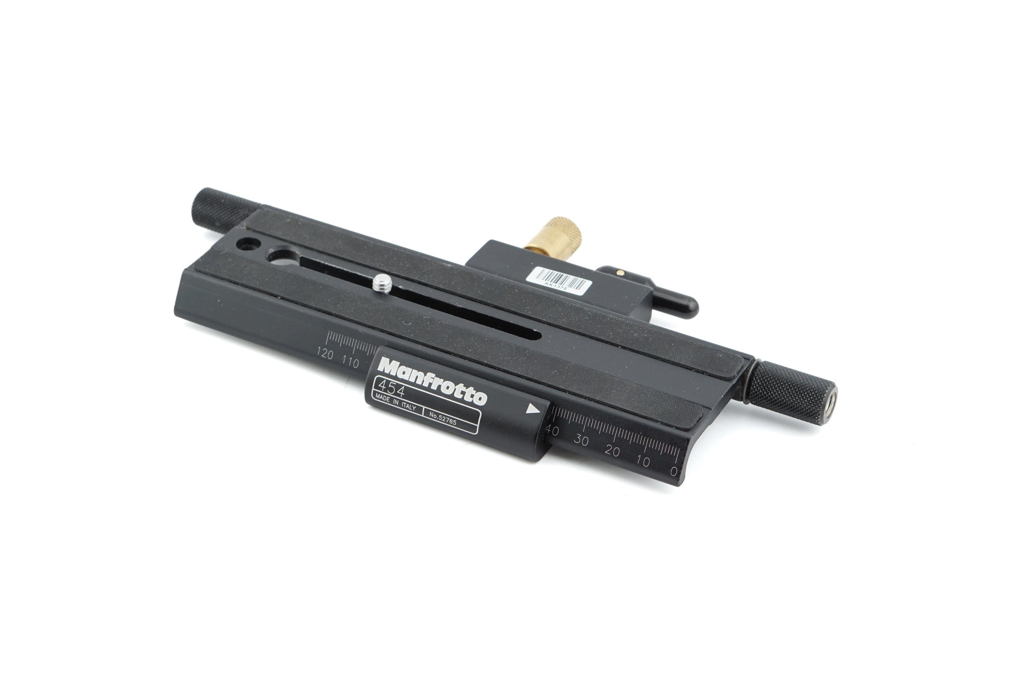Manfrotto Micrometric Positioning Sliding Plate (454) - Accessory