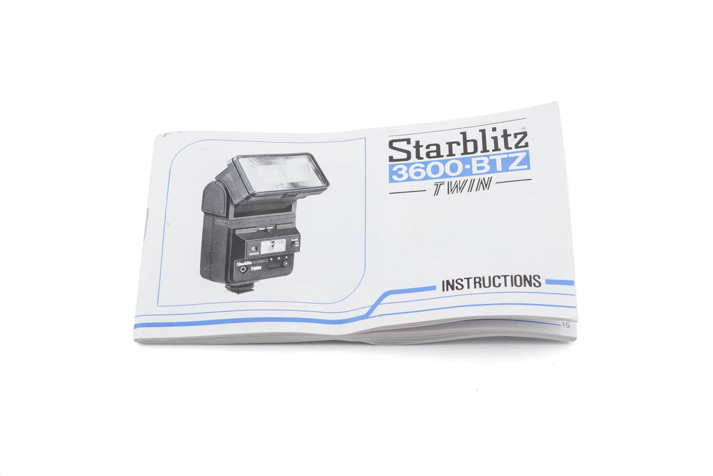 Starblitz 3600BTZ Twin Instructions - Accessory