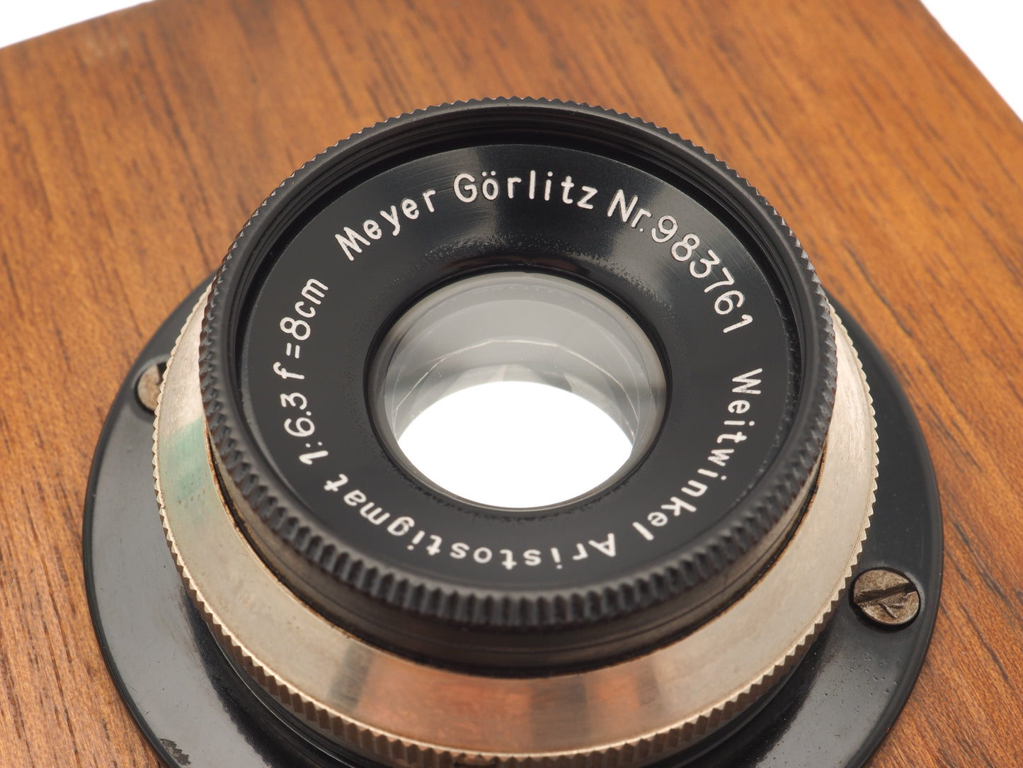 Meyer-Optik Görlitz 80mm f 6.3 Weitwinkel Aristostigmat - Lens