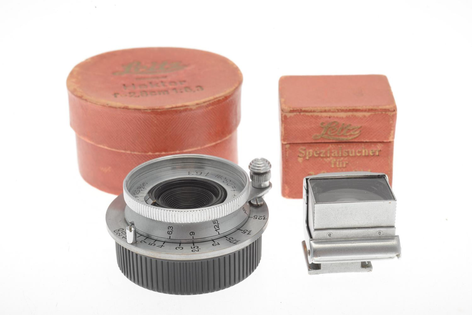 Leica 2.8cm f6.3 Hektor (Silver, HOOPY-CHROM) - Lens