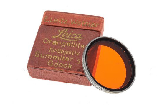 Leica 36mm Orange Filter for Summitar 5cm (Gdook) - Accessory