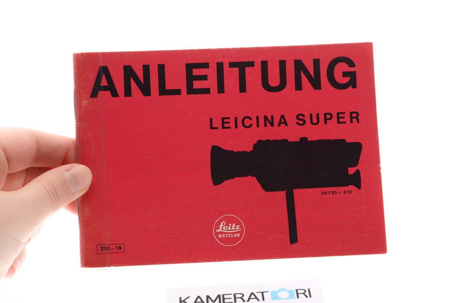 Leica Leicina Super Anleitung