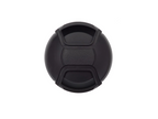 A replacement lens cap from the frontside. The lens cap size (mm) choices correspond to your lens filter thread diameter. 