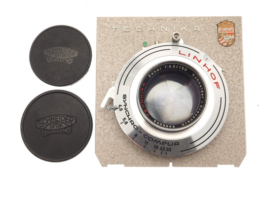 Schneider-Kreuznach 150mm f4.5 Technika Xenar (Shutter) - Lens