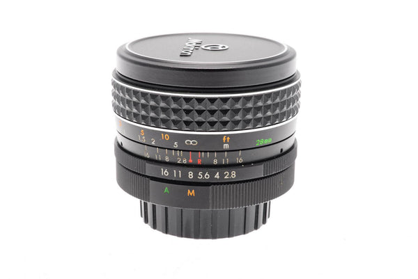 Makinon 28mm f2.8 Auto Multi-Coated - Lens