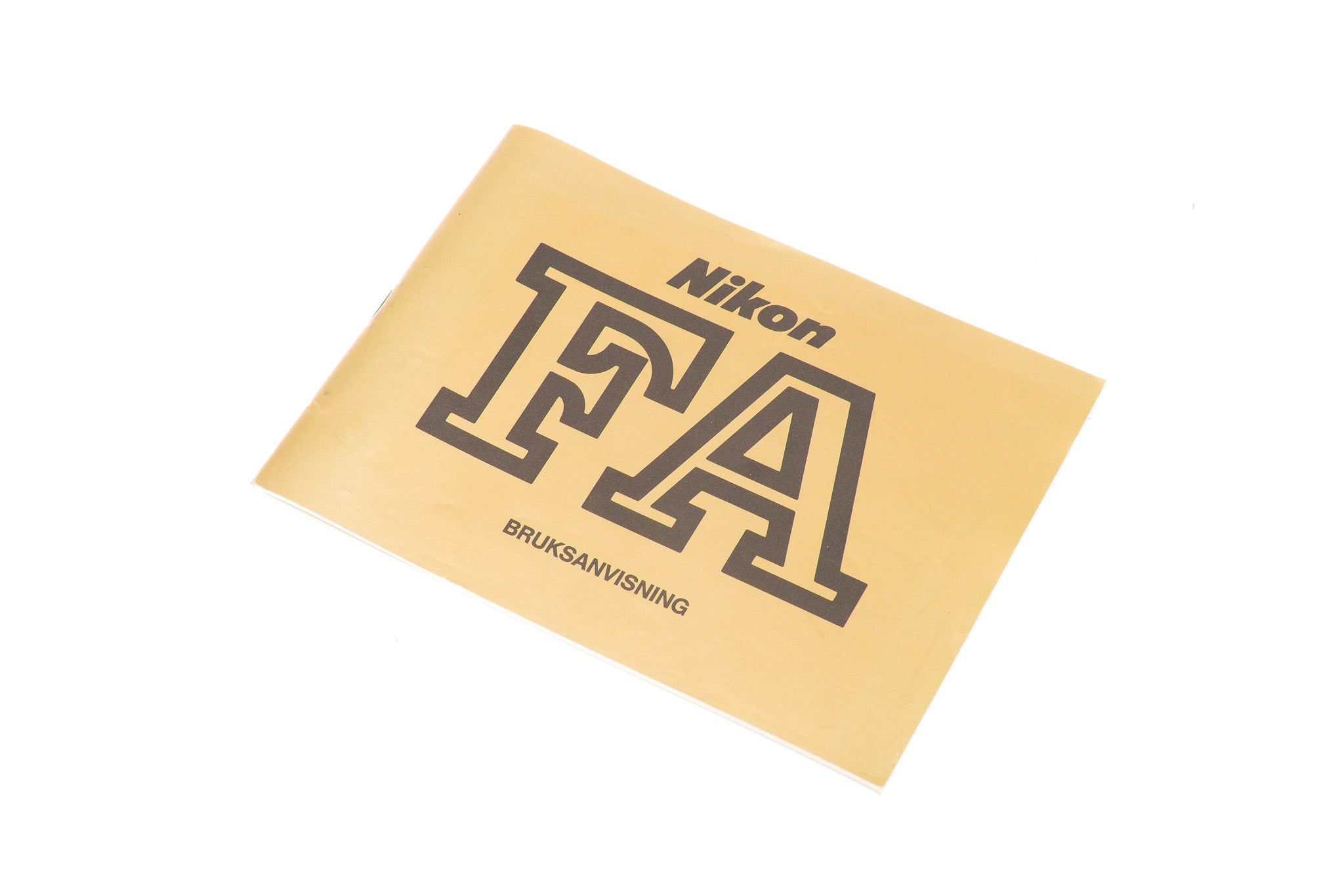 Nikon FA Bruksanvisning - Accessory
