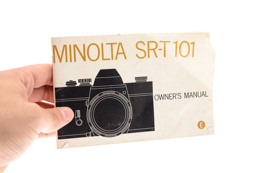 Minolta SR-T 101 Instructions - Accessory