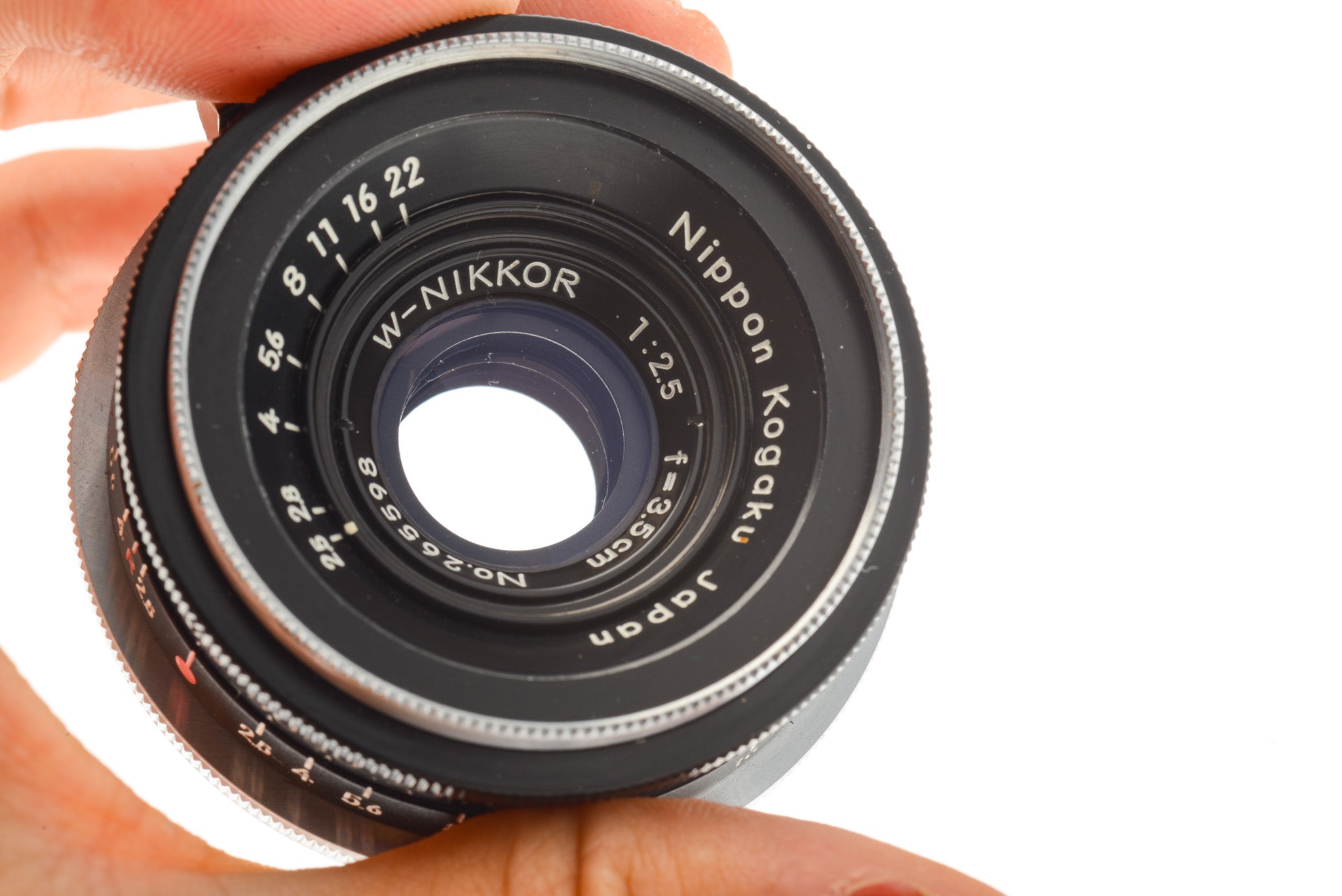 Nikon 3.5cm f2.5 W-Nikkor - Lens