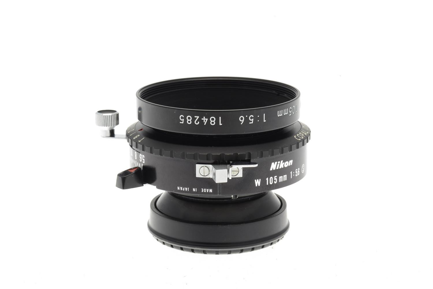 Nikon 105mm f5.6 Nikkor-W (Shutter) - Lens