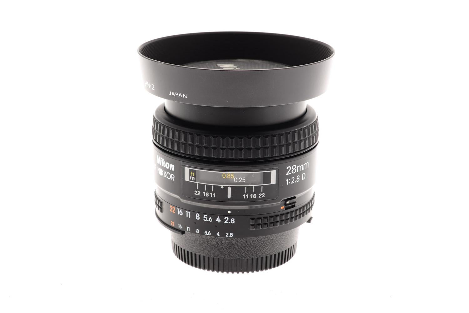 Nikon 28mm f2.8 D AF Nikkor - Lens