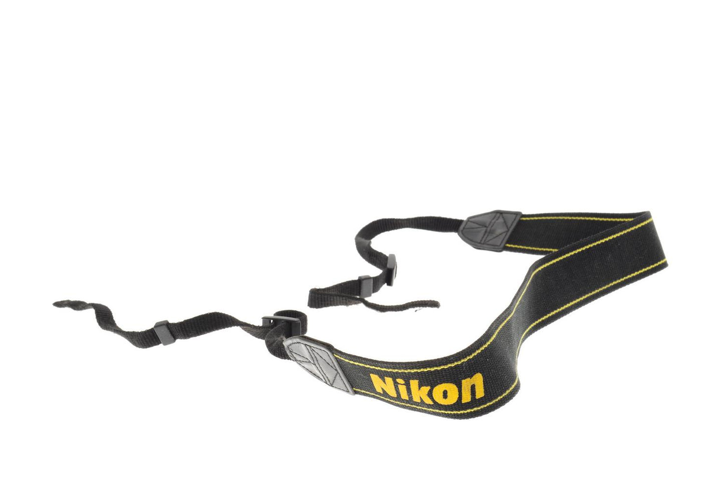 Nikon Black & Yellow Fabric Neck Strap - Accessory