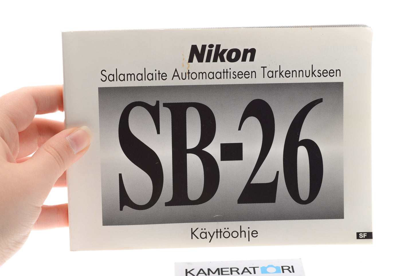 Nikon SB-26 Instructions