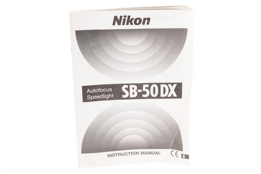 Nikon SB-50DX Instruction Manual - Accessory