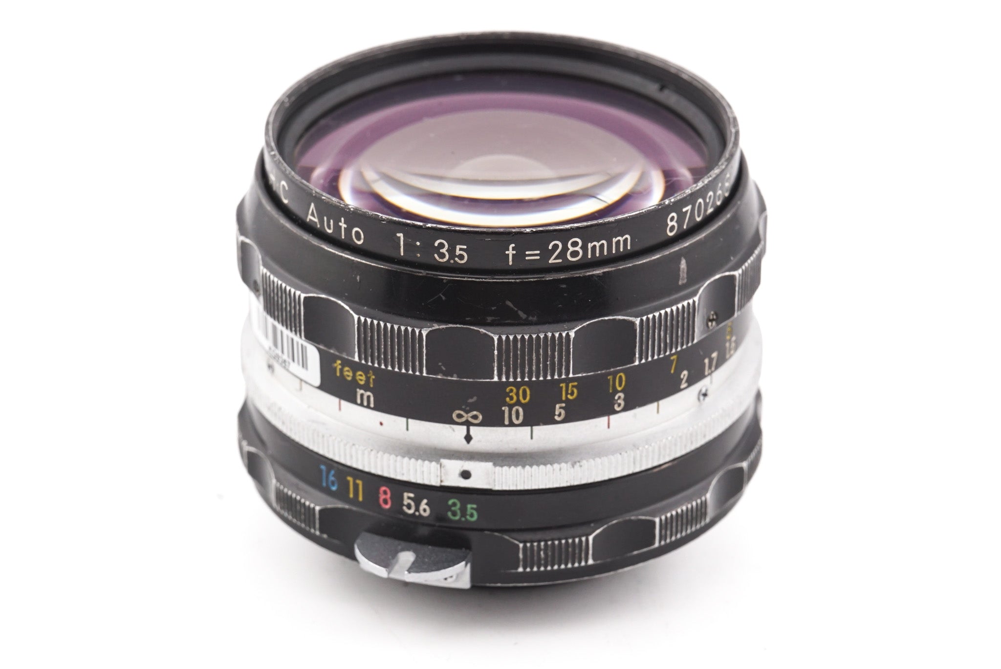 Nikon 28mm f3.5 Nikkor-H.C Pre-AI - Lens – Kamerastore