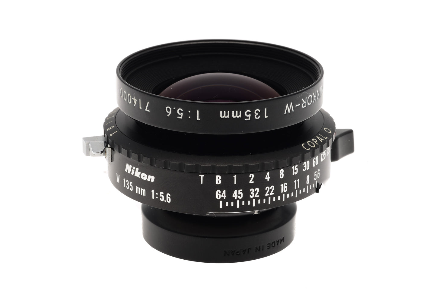 Nikon 135mm f5.6 Nikkor-W (Shutter) - Lens