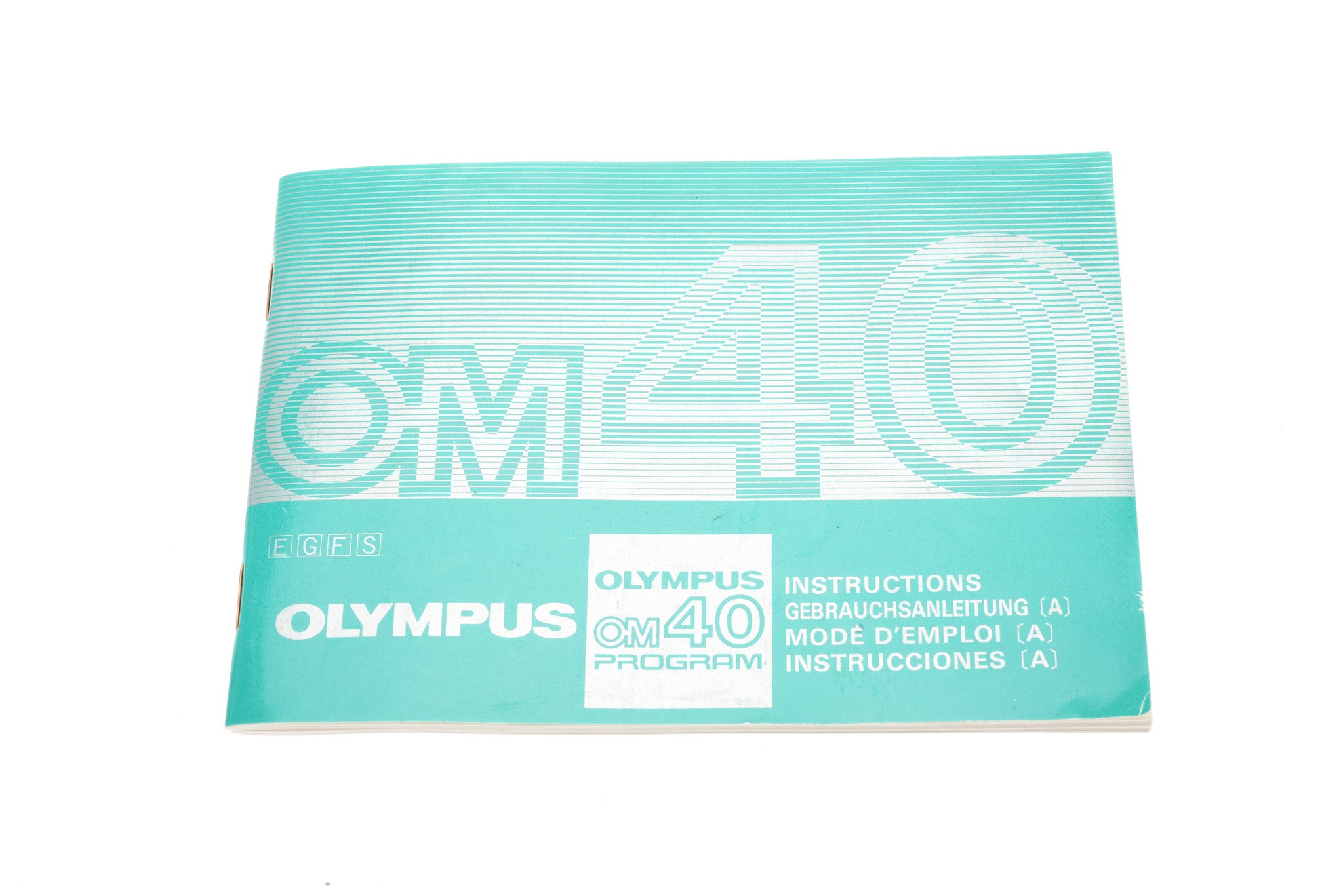 Olympus OM40 Instructions (A) - Accessory