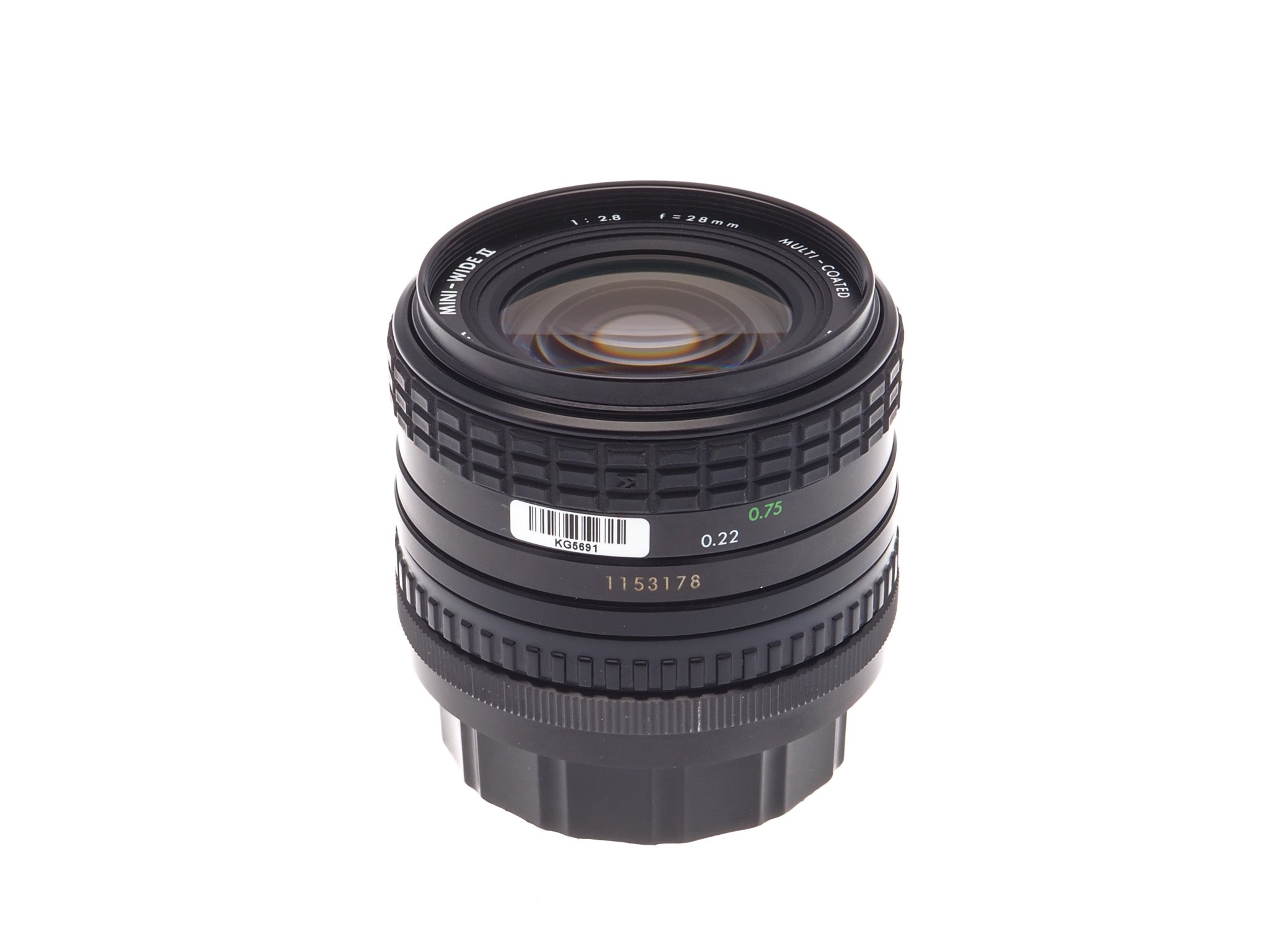 Sigma 28mm f2.8 Mini-Wide II Multi-Coated – Kamerastore