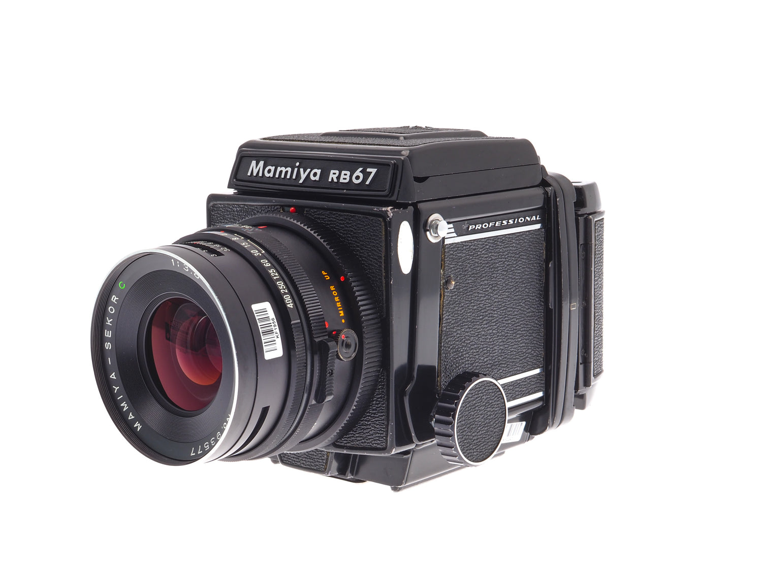 Mamiya RB67 Professional + 90mm f3.8 Sekor C + 120 Professional 6x7 Fi