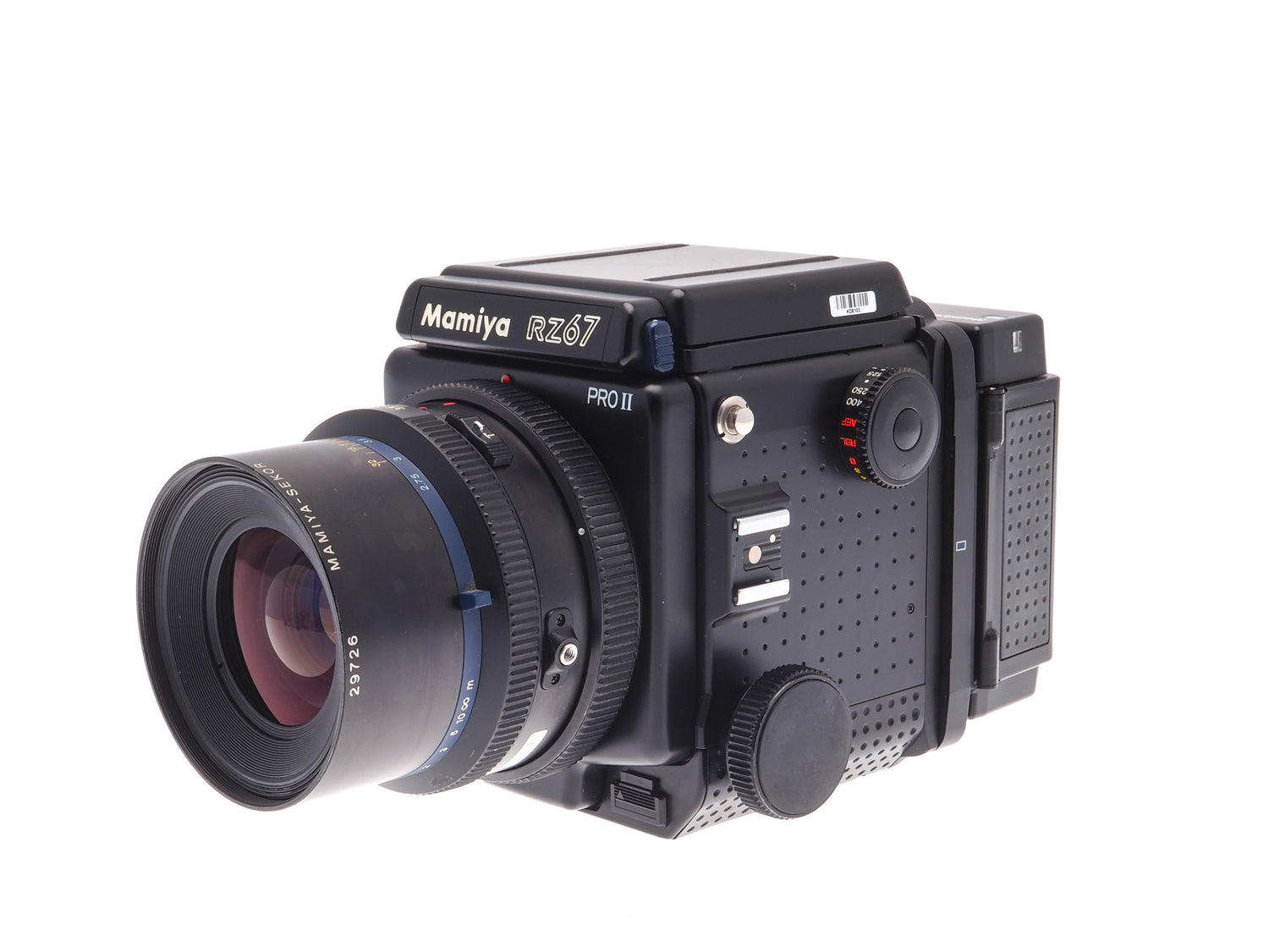 Mamiya RZ67 Professional II + 90mm f3.5 Sekor Z W + Waist Level Finder +  120 6x7 Roll Film Holder Professional II + AC Adapter 9V + Winder II