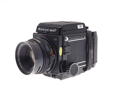Mamiya RB67 Pro-S + 127mm f3.8 Sekor NB + 120 Pro-S 6x7 Film Back + Waist Level Finder