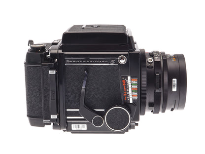 Mamiya RB67 Pro-S + 120 Pro-S 6x7 Film Back + 127mm f3.8 Sekor C + Waist Level Finder
