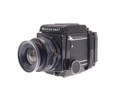 Mamiya RB67 Professional + 120 6x7 Professional Film Back + 90mm f3.8 Mamiya-Sekor + Waist Level Finder