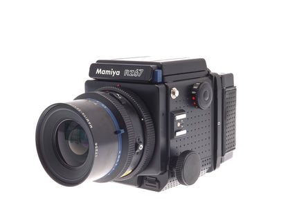 Mamiya RZ67 Professional + 90mm f3.5 Sekor Z W + 120 6x7 Roll Film Holder Professional + Waist Level Finder