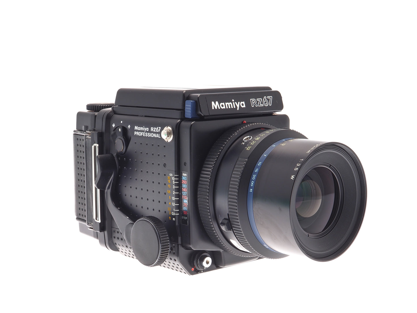 Mamiya RZ67 Professional + 90mm f3.5 Sekor Z W + 120 6x7 Roll Film Holder Professional + Waist Level Finder