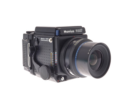 Mamiya RZ67 Professional + 90mm f3.5 Sekor Z W + 120 6x7 Roll Film Holder Professional + Waist Level Finder
