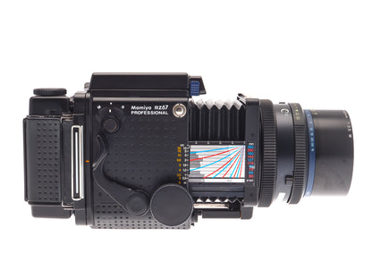Mamiya RZ67 Professional + 90mm f3.5 Sekor Z W + 120 6x7 Roll Film Holder Professional + Waist Level Finder