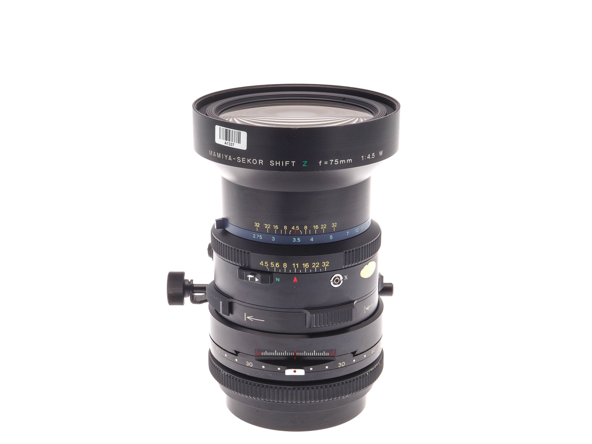 Mamiya 75mm f4.5 Sekor Shift Z W - Lens – Kamerastore
