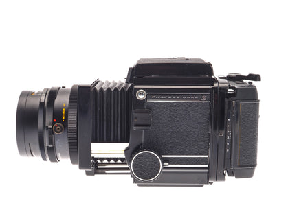 Mamiya RB67 Pro-S + 120 Pro-S 6x7 Film Back + 90mm f3.8 Sekor C + Waist Level Finder