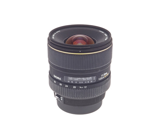 Sigma 17-35mm f2.8-4 EX DG HSM - Lens