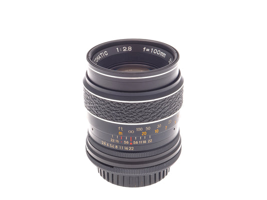 Hanimex 100mm f2.8 Automatic - Lens