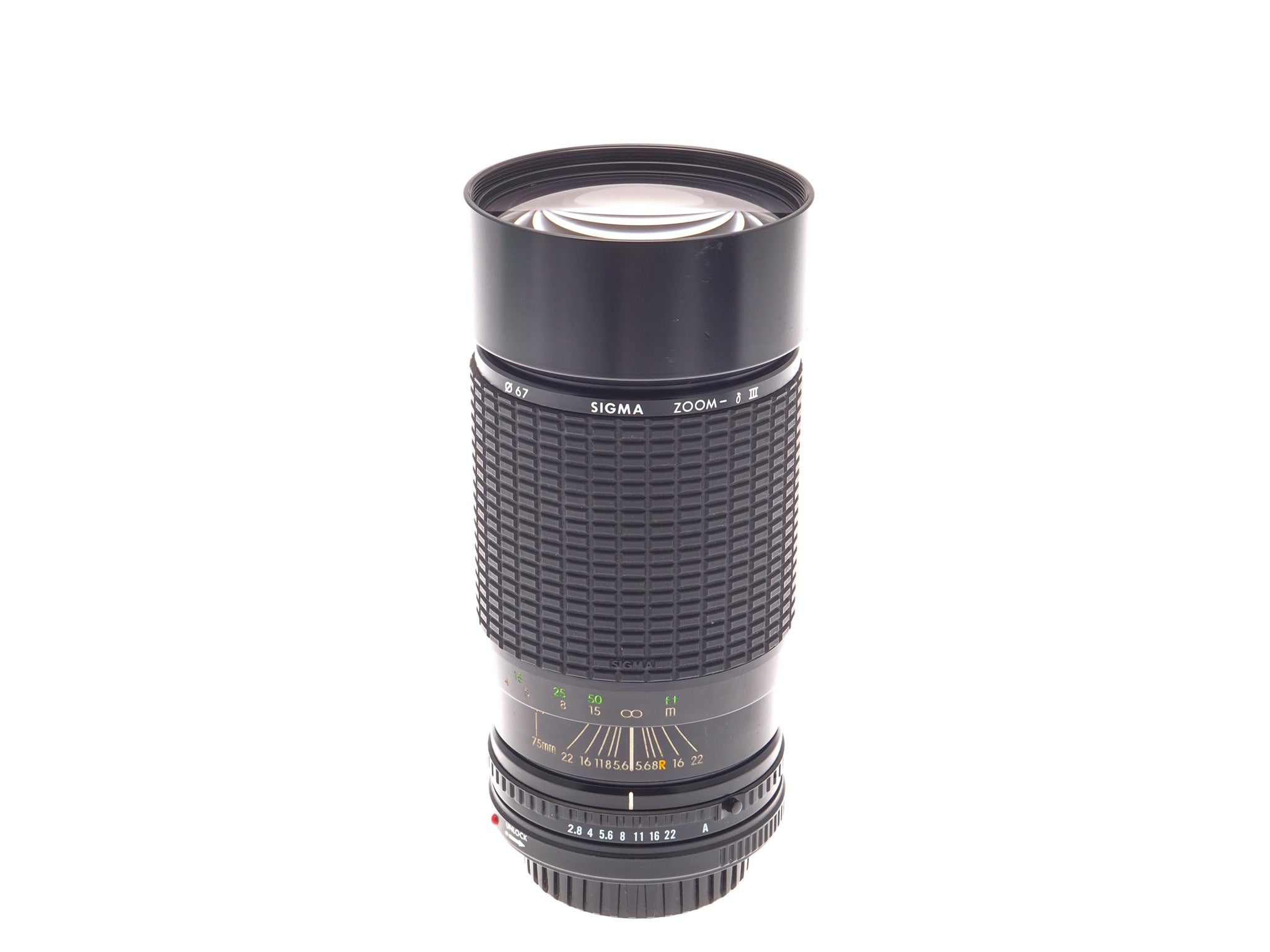 Sigma 75-200mm f2.8-3.5 III - Lens