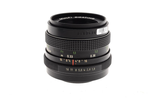 Pentacon 50mm f1.8 Auto Multi Coating - Lens
