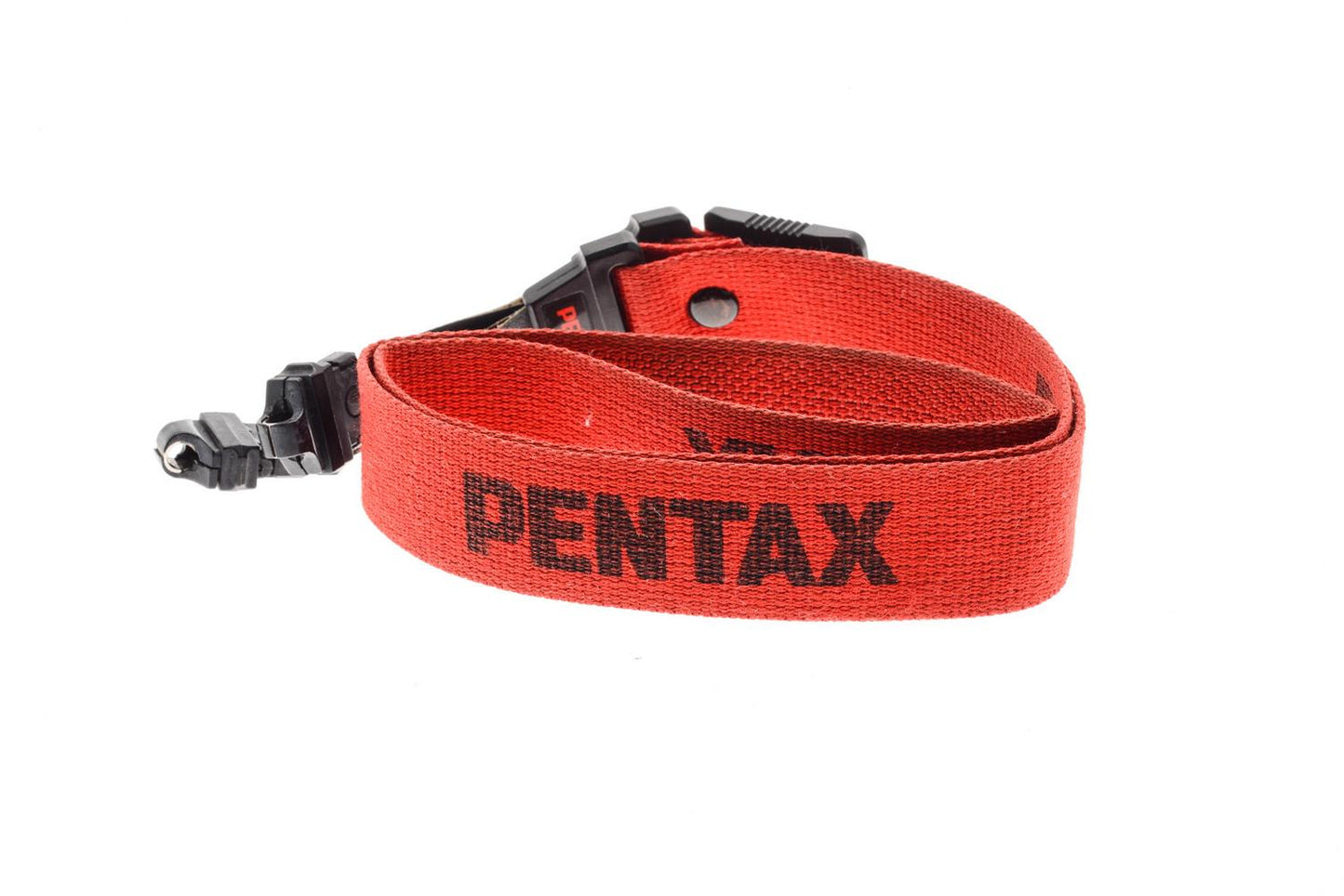 Pentax Red Fabric Neck Strap - Accessory