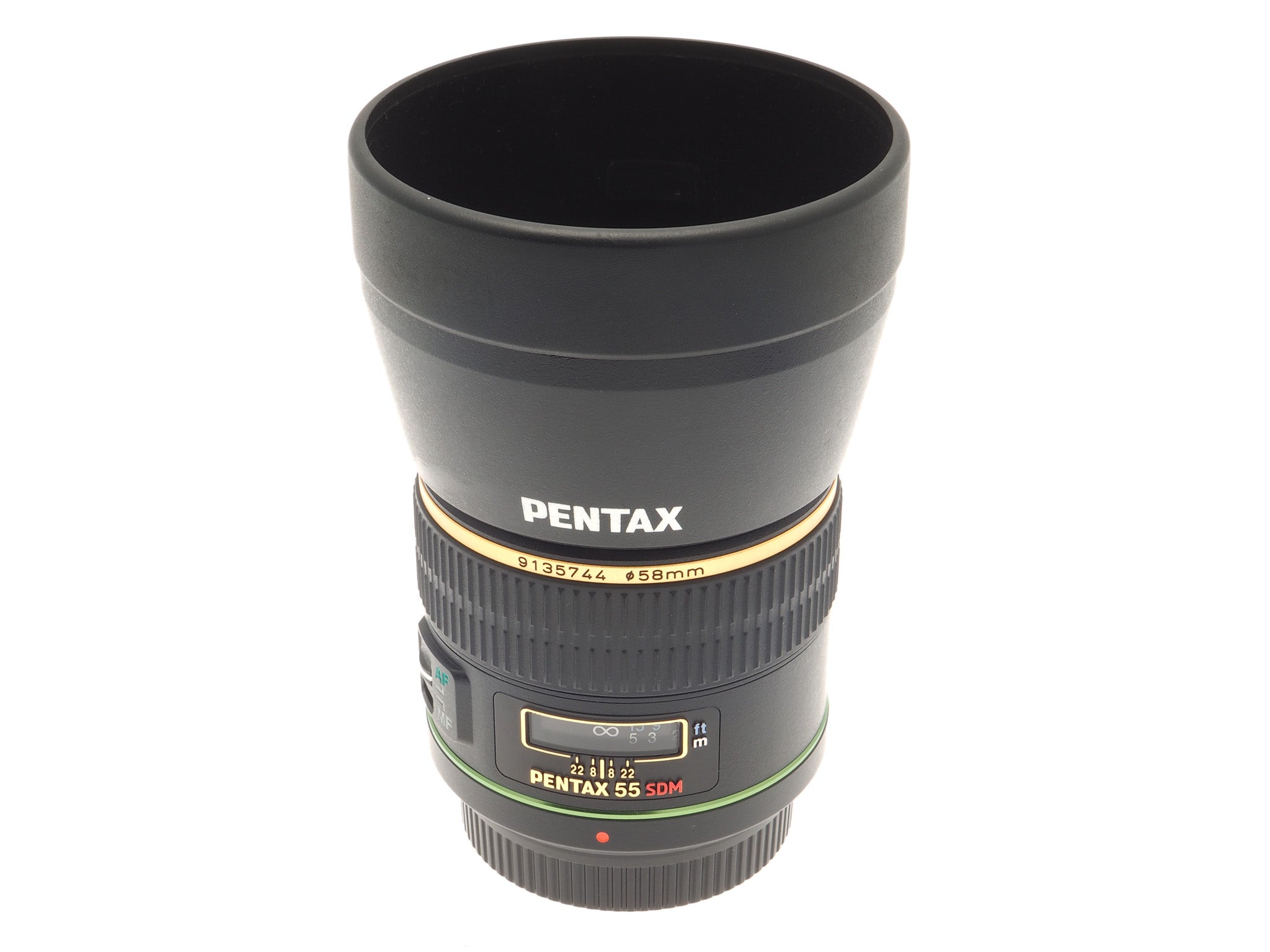Pentax 55mm F1.4 SDM SMC Pentax-DA* - Lens