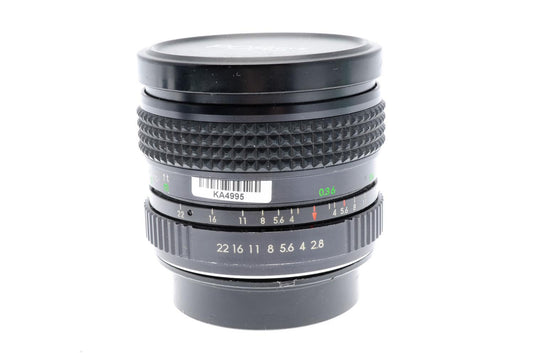 Porst 28mm f2.8 Auto F Weitwinkel MC - Lens