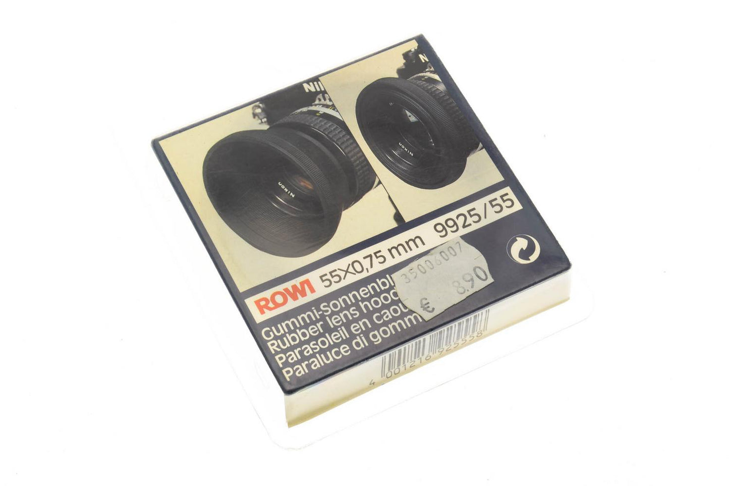 Rowi 55mm Rubber Lens Hood - Accessory