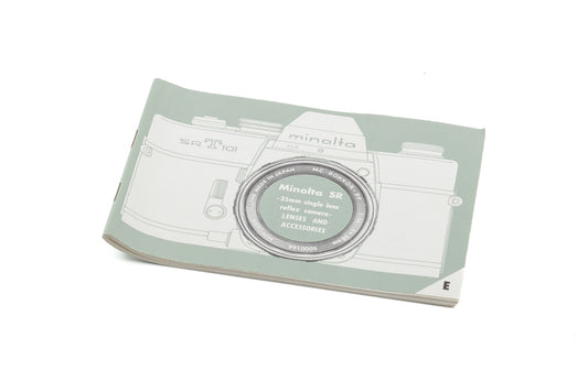 Minolta SR - Lenses And Accessories Brochure - Accessory