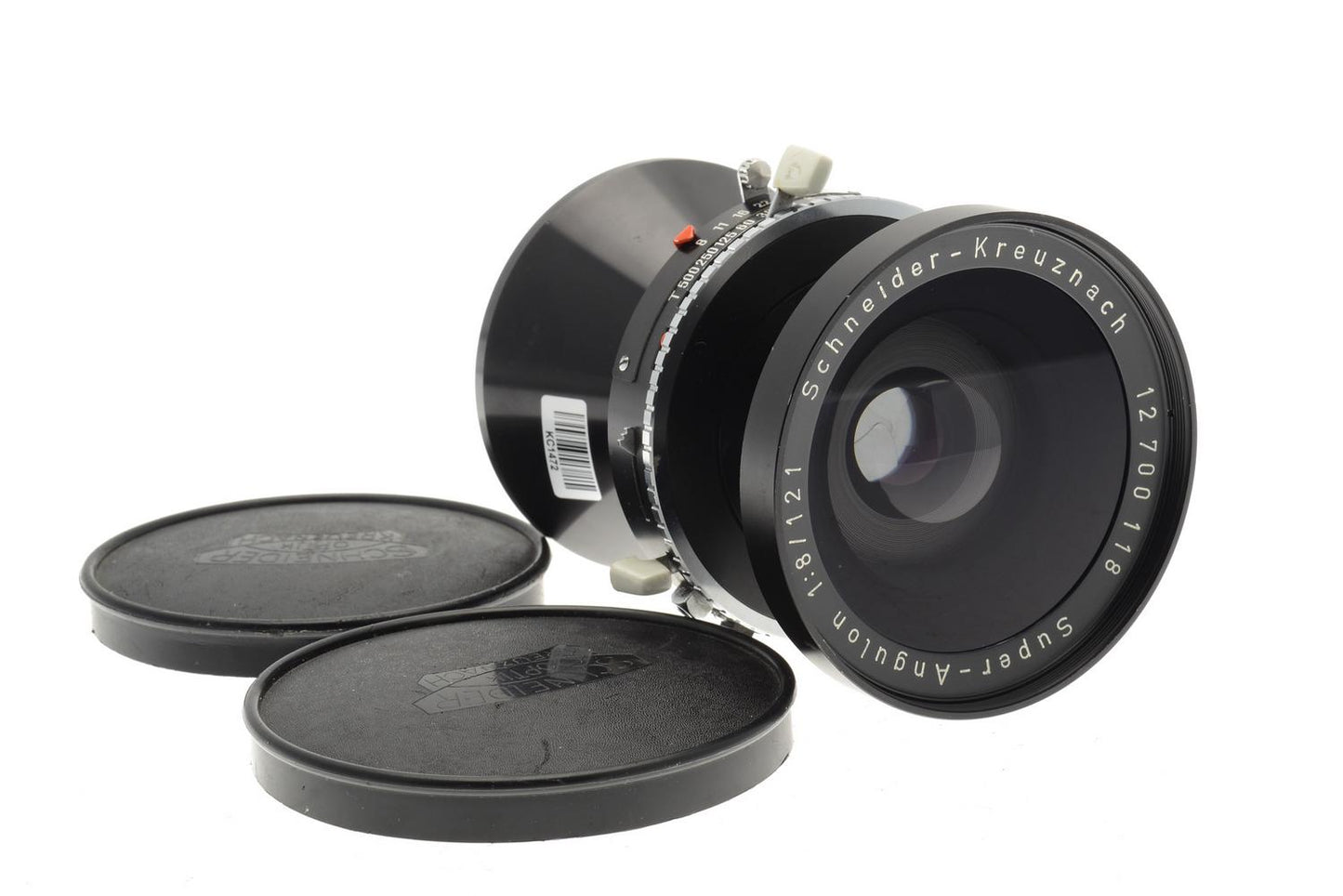 Schneider-Kreuznach 121mm f8 Super-Angulon (Shutter) - Lens